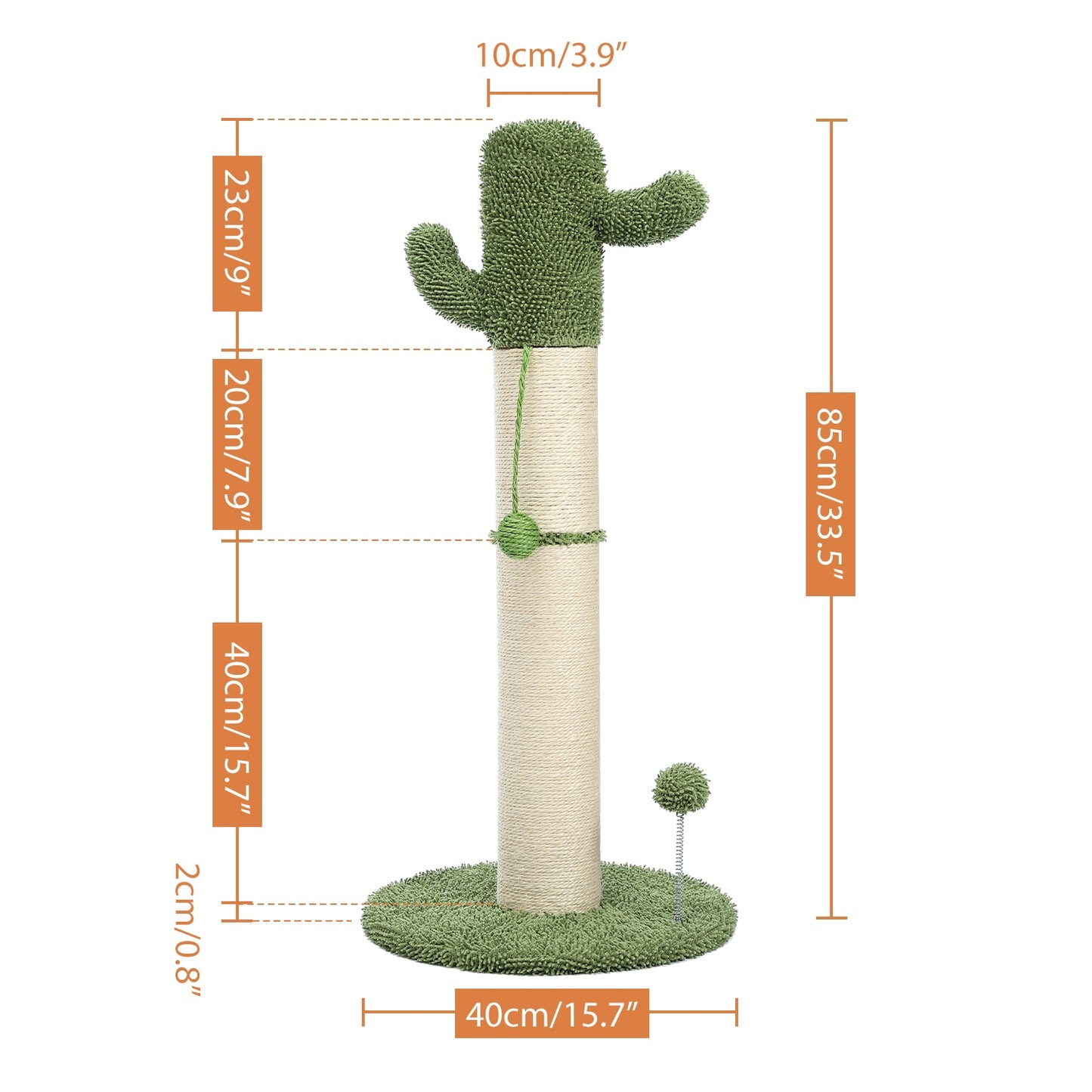 Cat's Cute Cactus Scratching Tree