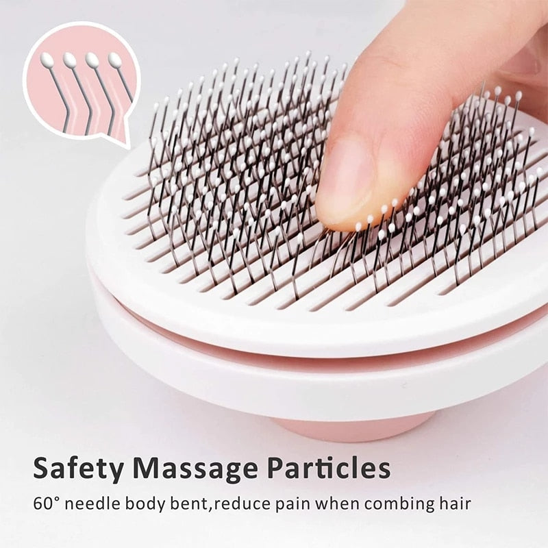 Pet Self-Cleaning Hair Comb