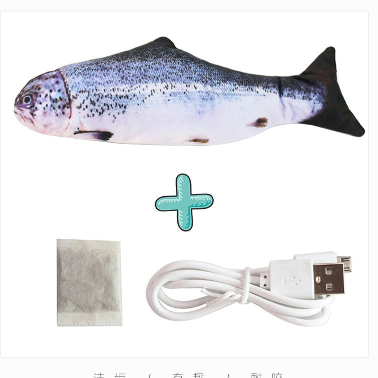 Realistic USB Charging Fish Toy