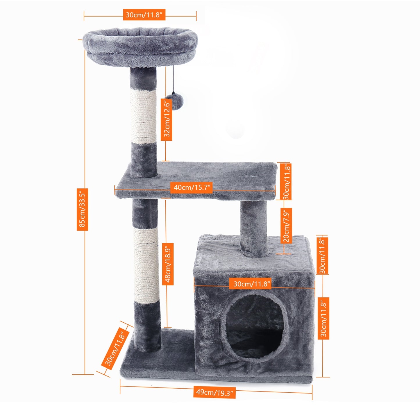 Multi-Level Cat Tree Cat Tower