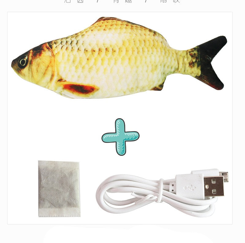 Realistic USB Charging Fish Toy