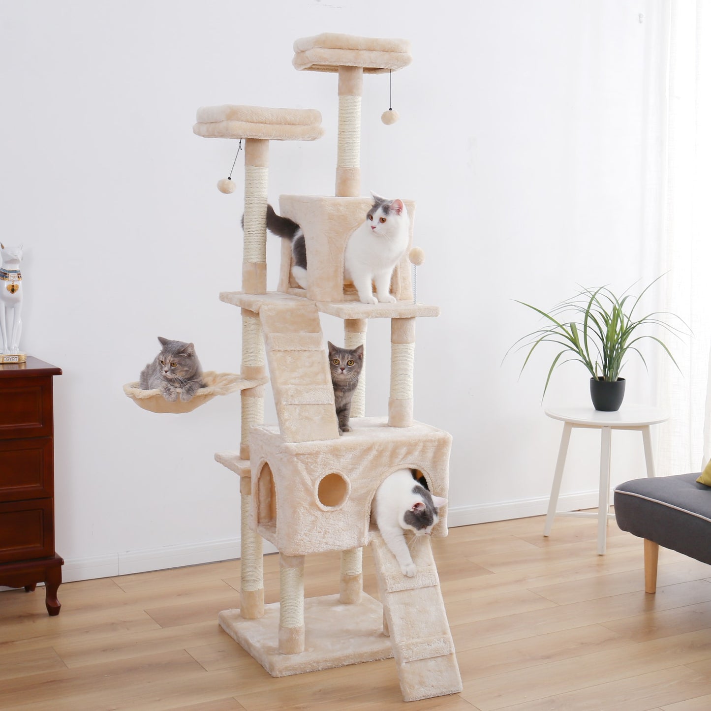 Multi-Level Cat Tree Cat Tower