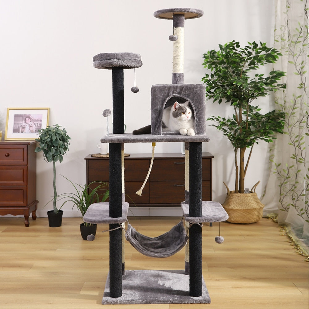 Multi-Level Cat Tree Cat Tower