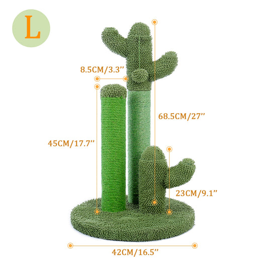 Cat's Cute Cactus Scratching Tree