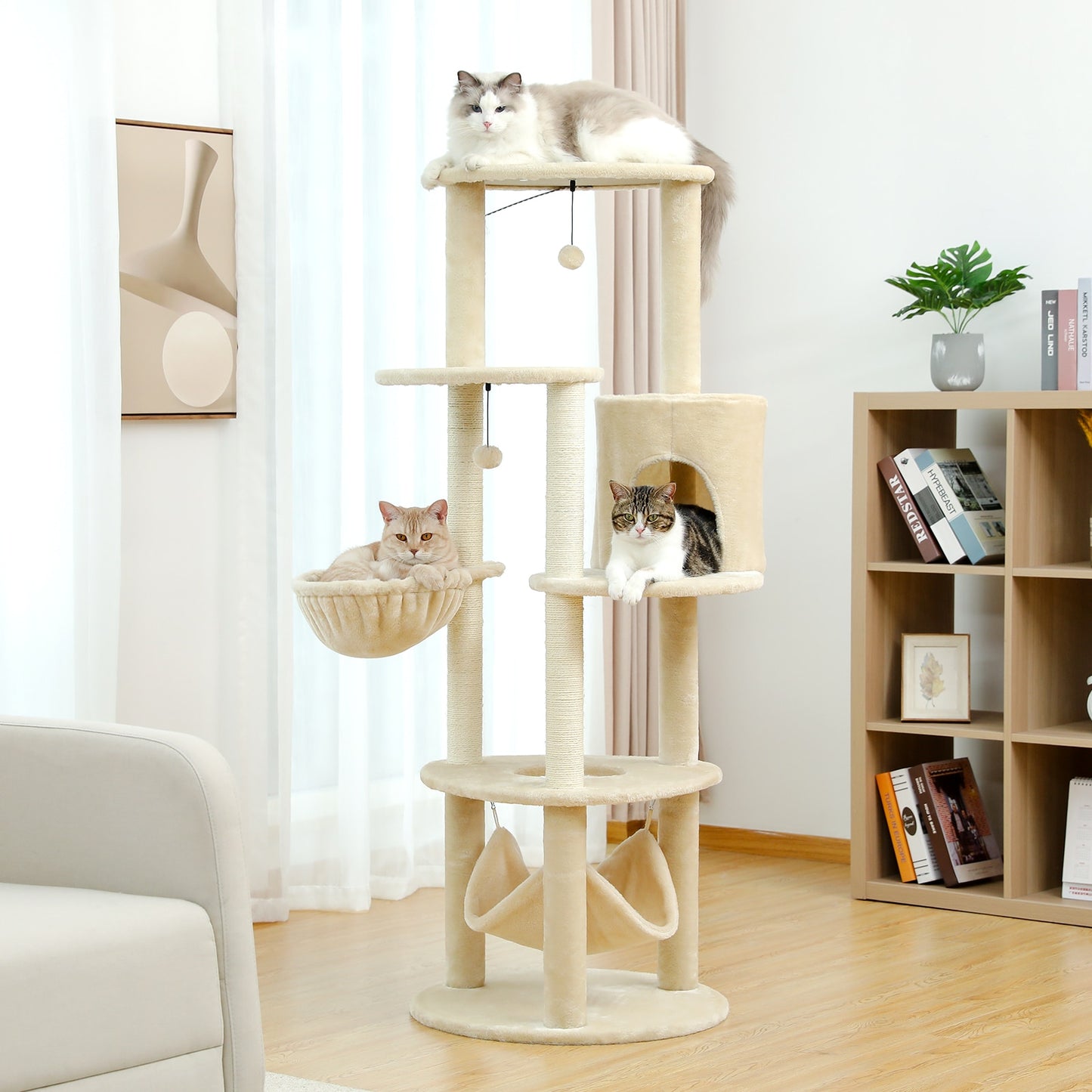 Multi-Level Cat Tree Cat Tower