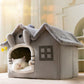 Plush Cat Bed House