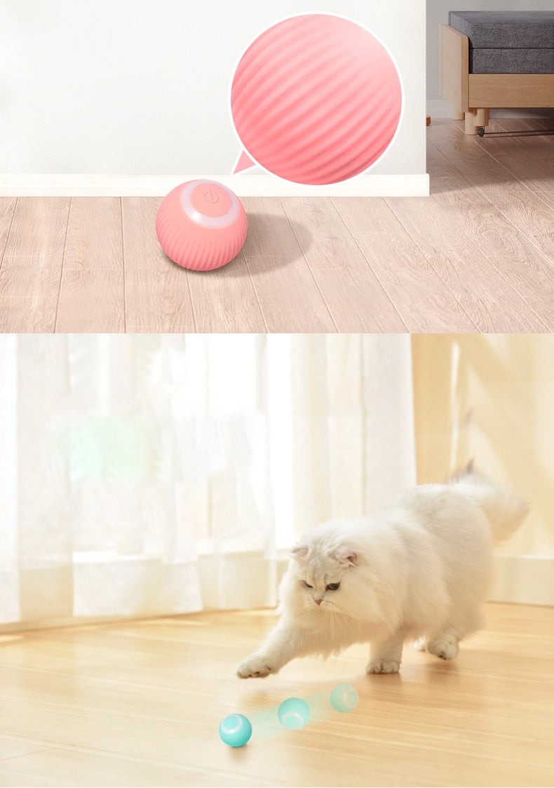 Automatic Rolling Smart Cat Ball