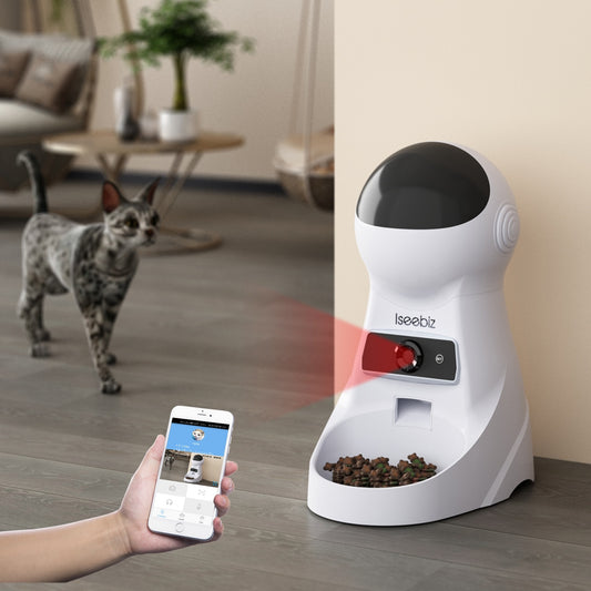 3L Smart Food Dispenser With Camera